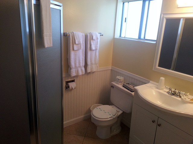 El Terado Suites - Downstairs Bathroom